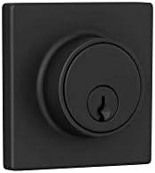 Upgrade Your Door with Lock Scout Deadbolt and Square Trim - Matte Black