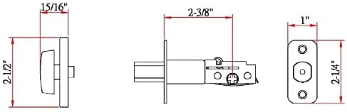 Keyed Entry Door Deadbolt Oil Rubbed Bronze Design House