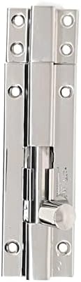 Stainless Steel Barrel Bolt Lock - 10mm x 4 inch