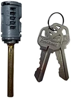 Kwikset Smartkey Deadbolt Cylinder Silver Simple Lock Solution