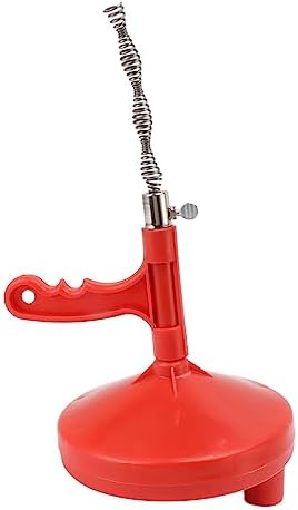 Drain Snake - Drain Clog Remover Red Deep Sink Clog Solver