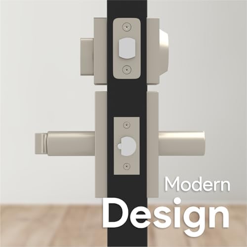 Mega Handles - Glamor Entry Door Handle and Deadbolt Set