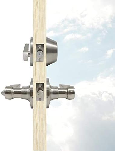 Durable Entry Door Locks with Reversible Levers