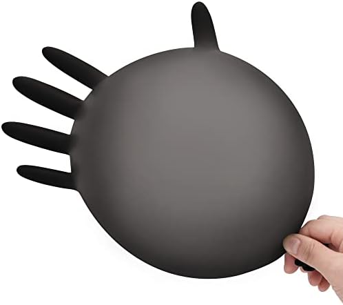 SwiftGrip Disposable Black Nitrile Exam Gloves Medical Cooking Esthetician Non-Latex Durable