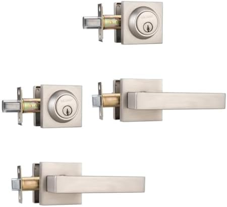 NCSEN 2-Pack Heavy Duty Door Lock Set with Deadbolt