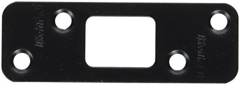 Kwikset 83223-514 3-58 deadbolt strike iron black