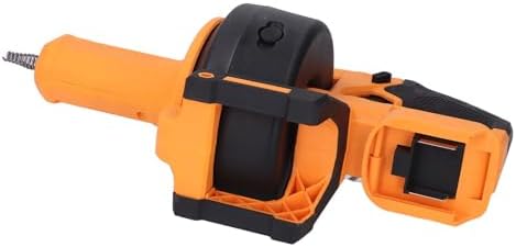 7m Cordless Drain Auger with LED Light