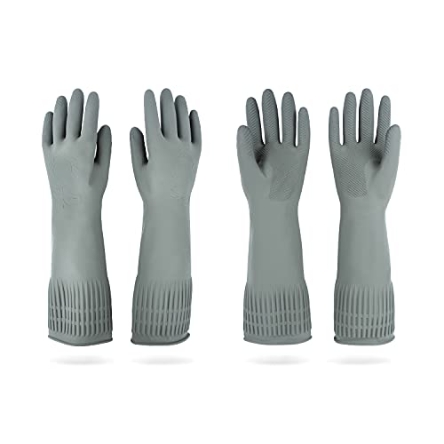 Durable Non-Slip Reusable Waterproof Kitchen Gloves