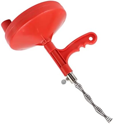 Drain Snake - Drain Clog Remover Red Deep Sink Clog Solver