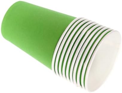 Grass GreenDisposable Paper Cups for Crafts