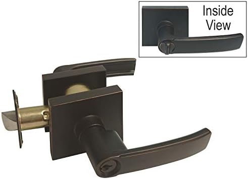 eBuilderDirect - Oil-Rubbed Bronze Entry Plate - 8048DBR Set