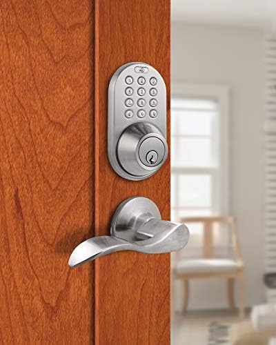 MiLocks DFL-02SN - Keyless Entry Touchpad Door Lever Combo