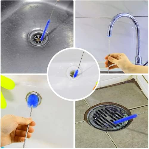 Powerful 72 Drain Brush for Cleaning Clogs Everywhere