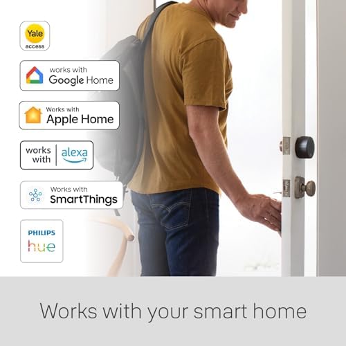 Yale August Wi-Fi Smart Lock with Keypad in Black