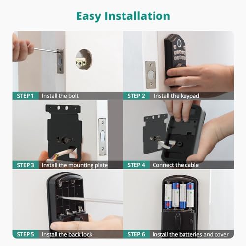 Fingerprint Keyless Door Lock