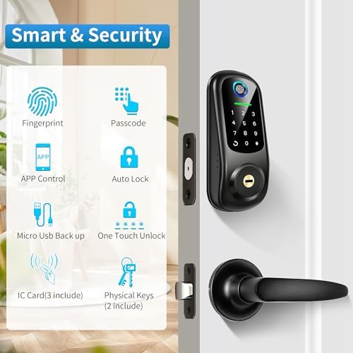 Fingerprint Bluetooth Door Lock