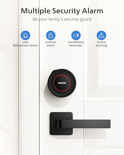 Smart Door Lock with Keyless Entry 247 Security