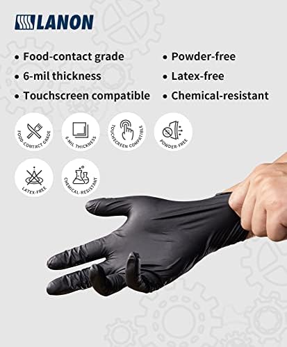 Professionallyconstructed XL Nitrile Gloves for Daily Use