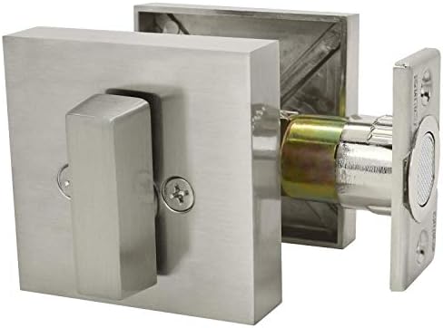 Nuk3y Hulk Series Slim Square Modern Contemporary Door Lever Set