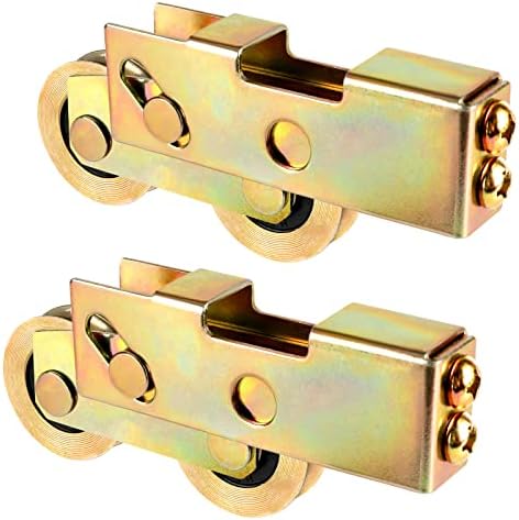 10-inch Durable Steel Sliding patio Door Rollers with 265-lb Capacity