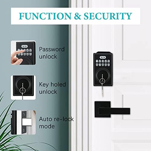 Advanced Door Lock System with Keypad for All-Day Security
