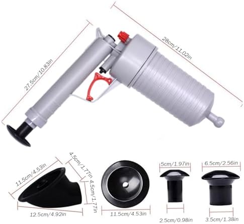 Efficient Sink Plunger for Heavy-Duty Drain Unblocking