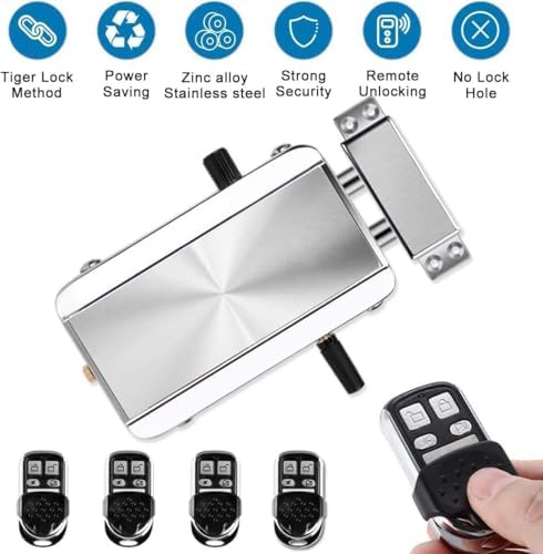RitammiSmart Electronic Door Lock with Remote Control