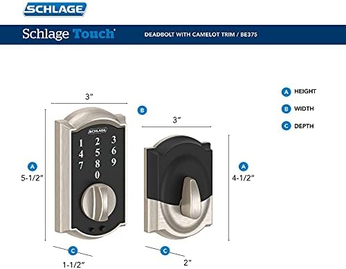 Schlage BE375 Touch Entry System
