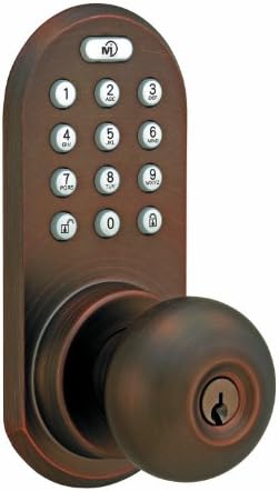 3-in-1 Remote Door knob with Back-lit Keypad Touchpad