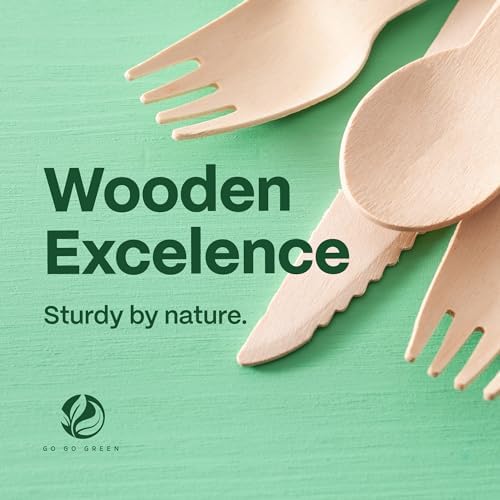 Eco-Friendly Wooden Cutlery Set