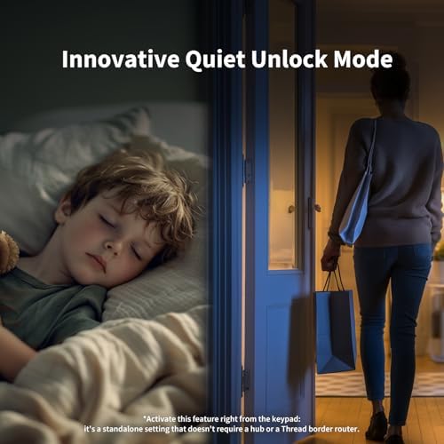 Aqara Smart Lock U200 with Apple Home Key Rechargeable Battery and Secure Fingerprint