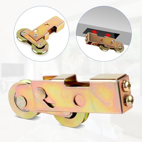 2-Piece 1-14 inch Sliding Patio Door Rollers
