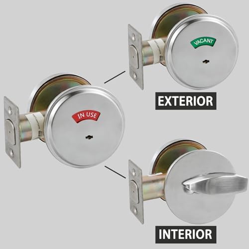 Effortless Door Control - In-UseVacant Commercial Deadbolt