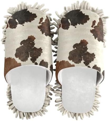 Burbuja Cow Skin Mop Slippers