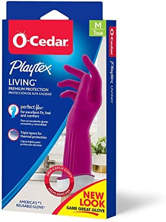 Playtex Reusable Cleaning Gloves with Drip-Catch Cuff