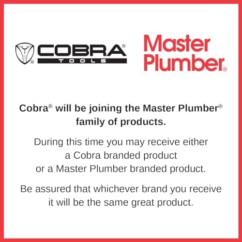 Cobra 95040 12-Inch x 40-Foot Oil-Tempered Sewer Rod