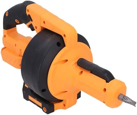 Get cleaning in seconds - Cordless Electric Drain Auger with LED