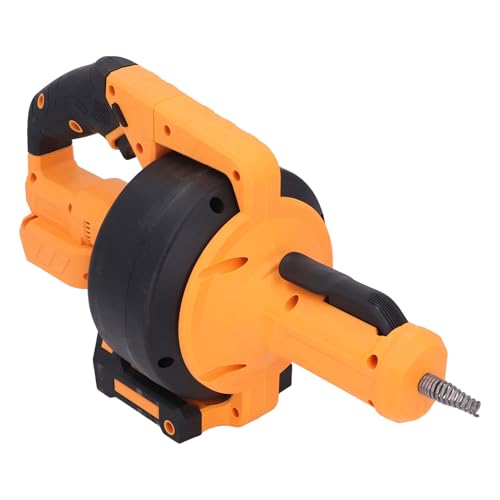 Powerful Cordless Drain Auger with LED Light