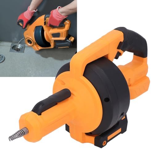 Drain Auger with 7m Cable and LED