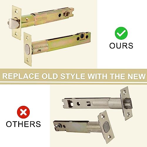5-inch 5PL 5-Inch Deadlatch Deadbolt Latch Combo Fit Standard Entry Knobset
