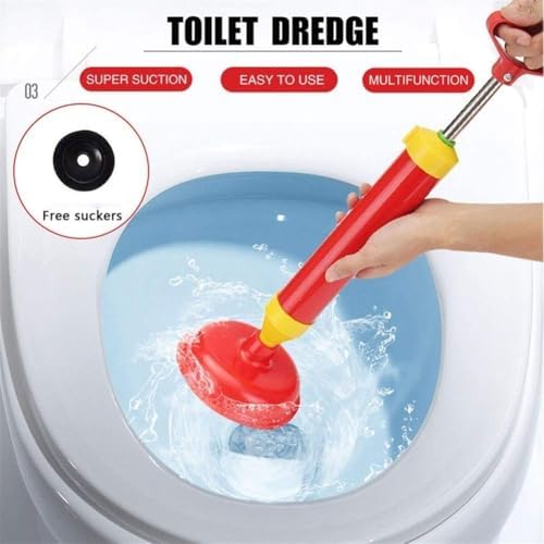 Powerful Toilet Plunger Super Suction Sink Opener