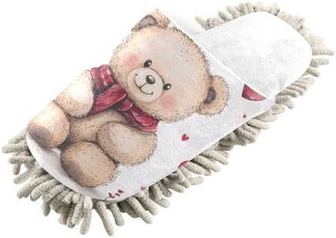 Burbuja Valentine Bear Mop Slippers