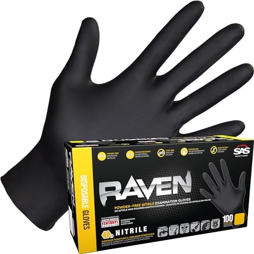 Nitrile Gloves X-Large Case of 1000 Powder-Free Disposable
