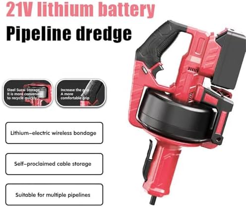 Cordless Drain Auger for Plumbing Tasks