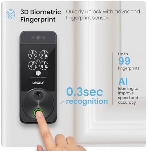 Lockly Visage Zeno Series Smart Door Lock