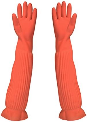 Premium Reusable Natural Rubber Gloves for Cleaning Prodigies