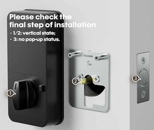 Secure Front Door Deadbolt with WiFi Keyless Entry