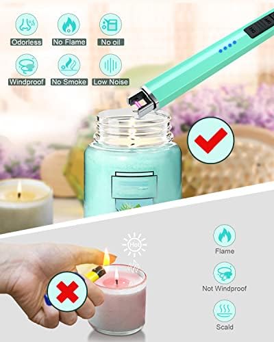VIBOLA Rechargeable Flameless Electric Candle Lighter