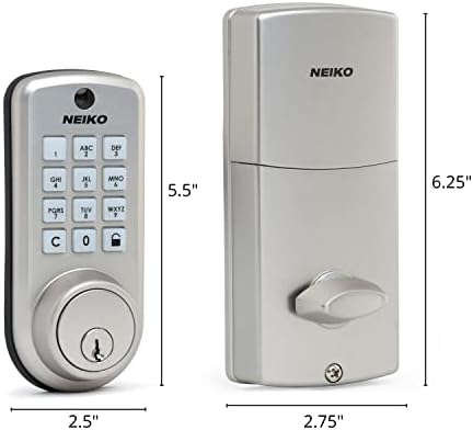 Neiko 52906A Digital Door Lock