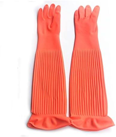 Premium Reusable Natural Rubber Gloves for Cleaning Prodigies